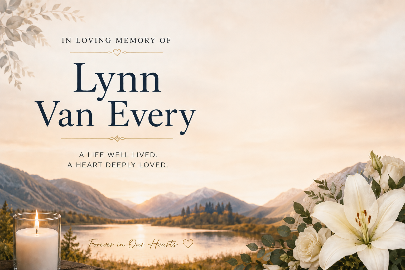 Lynn Van Every Obituary Idaho Community Mourns the Loss of a Resident